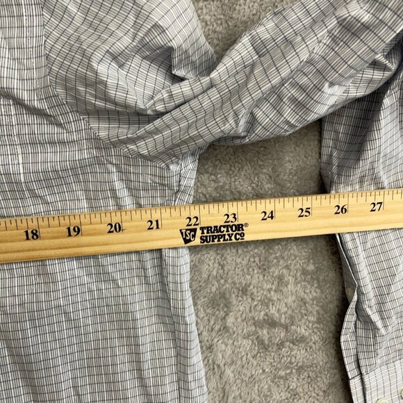 NWOT Calvin Klein Men's M  Checkered Long Sleeve Button down Shirt - Picture 6 of 10